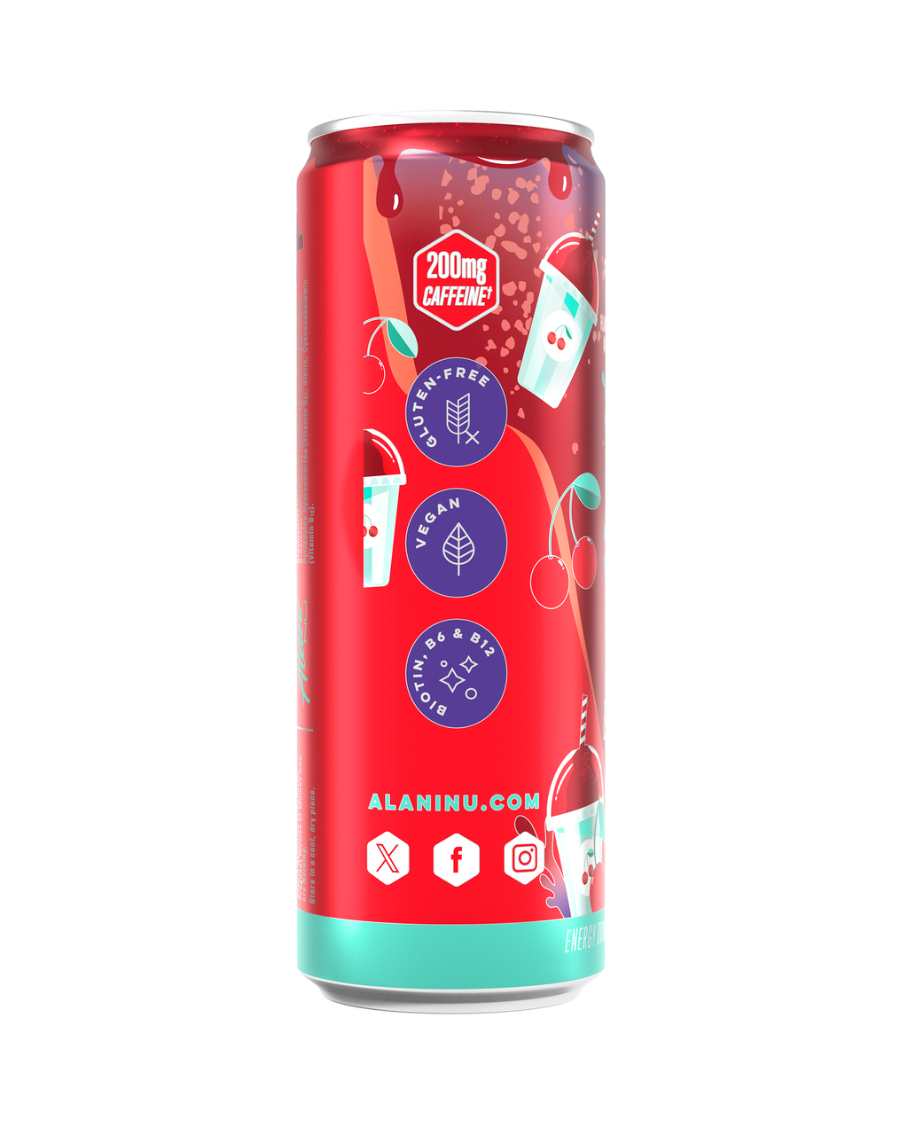 Alani Nu Energy Drink - Cherry Slush Z8 - image 2