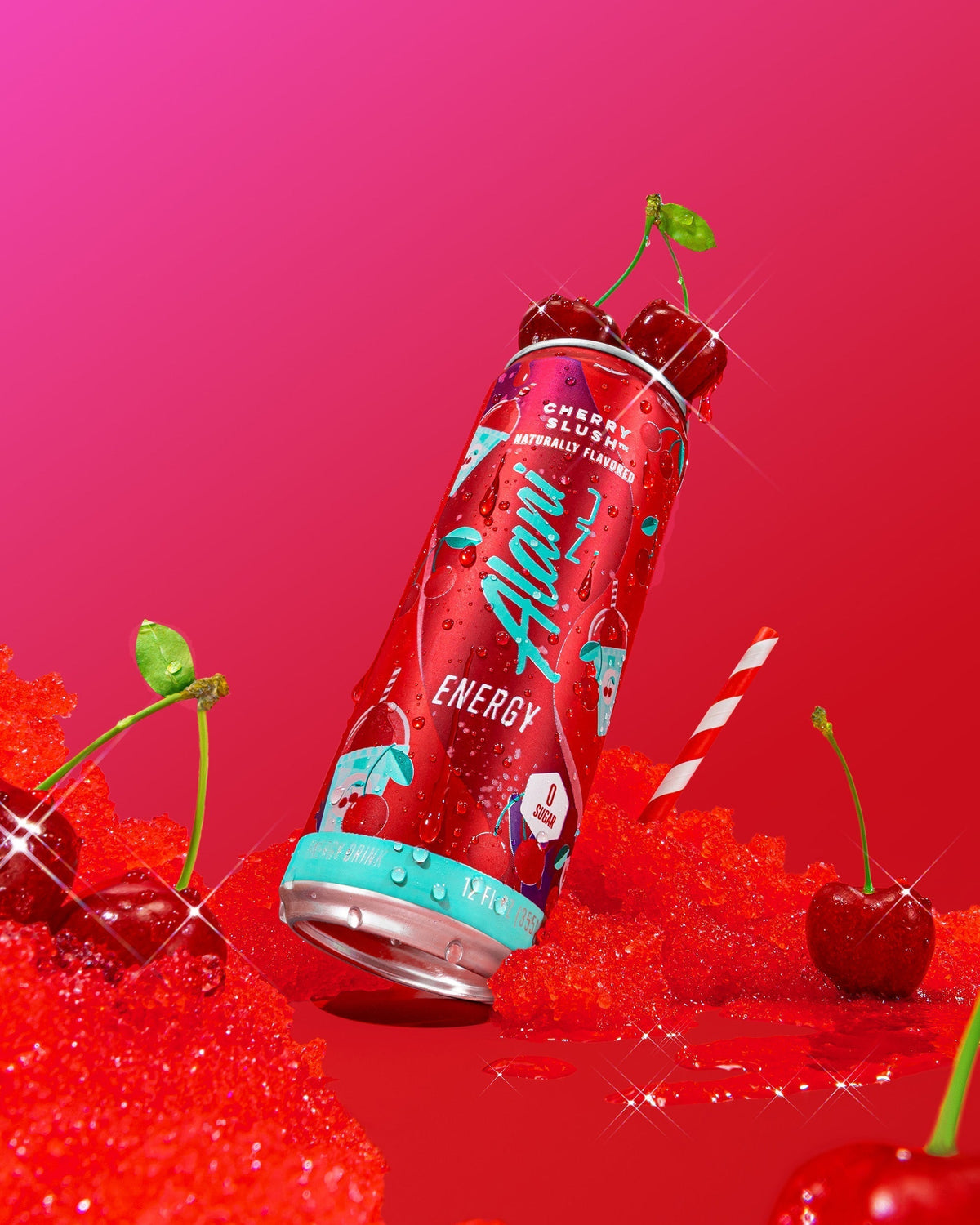 Alani Nu Energy Drink - Cherry Slush Z8 - image 4