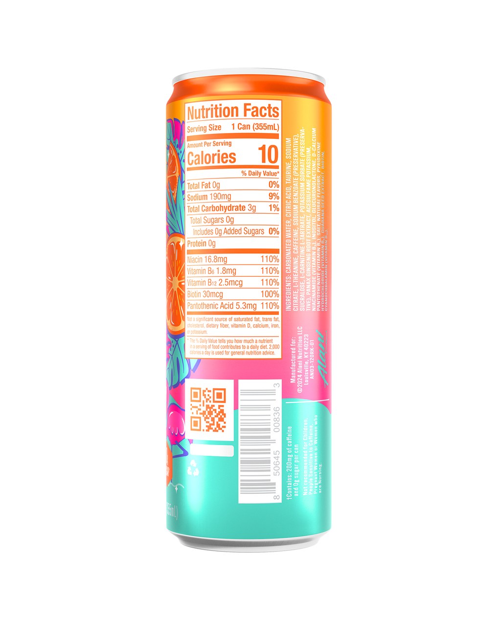 Alani Nu Energy Drink - Orange Kiss G7 - image 3