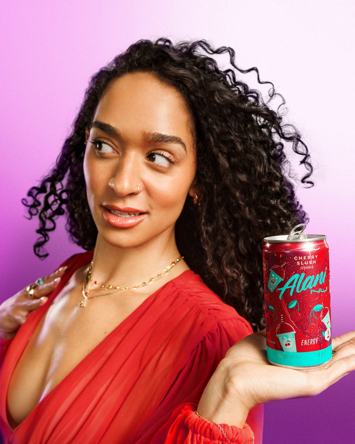 Alani Nu Mini Energy - Cherry Slush V6 - image 5