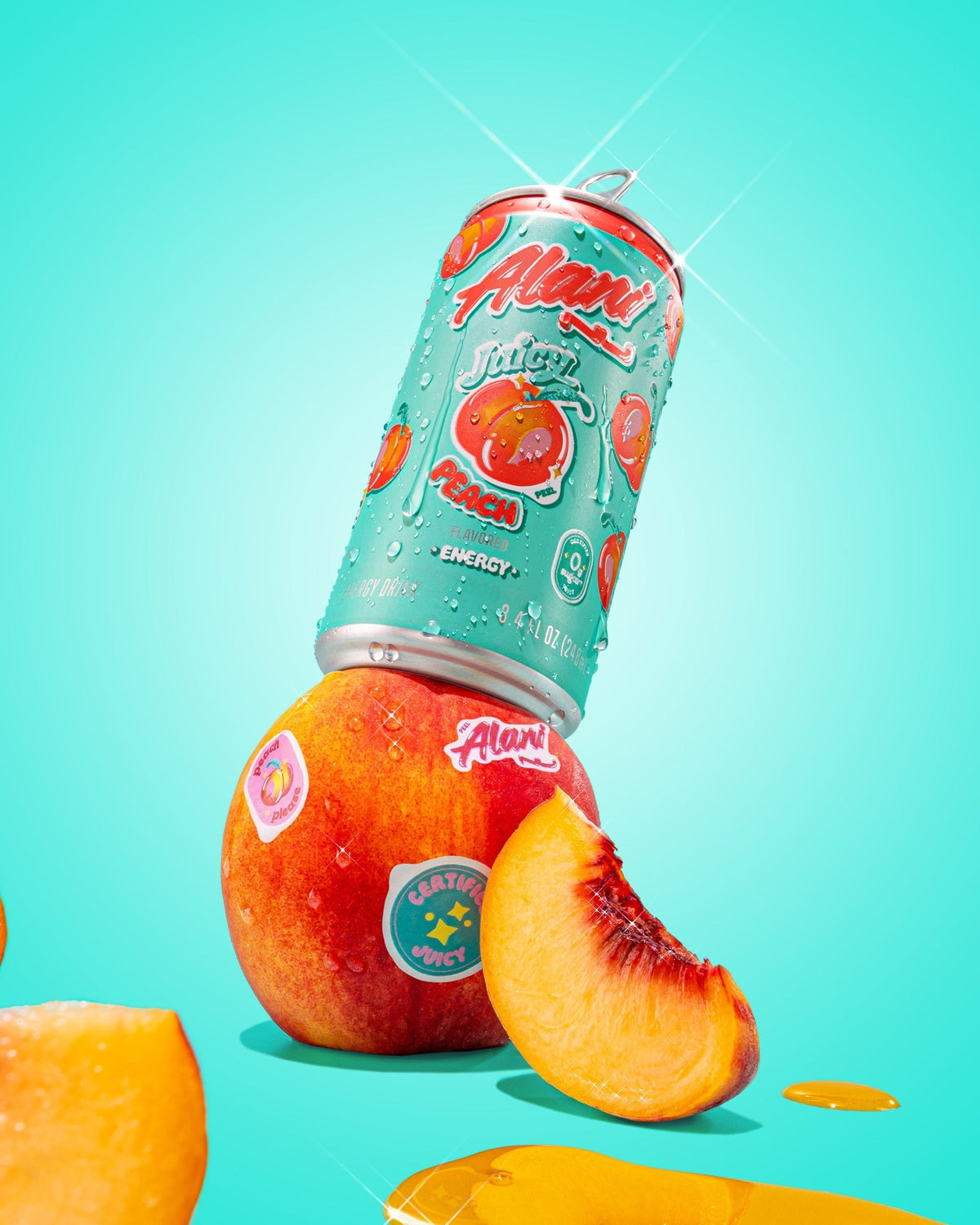 Alani Nu Mini Energy - Juicy Peach O7 - image 4